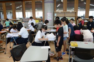 猛暑も何のその。夏休み寺子屋学習会