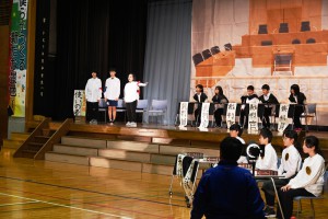 １０月１３日　小学校学習発表会予行