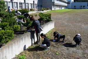 ３／４年生は花上です